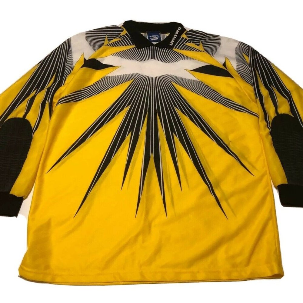 Umbro Goalkeeper XL Futbol Soccer Jersey Rare 90s